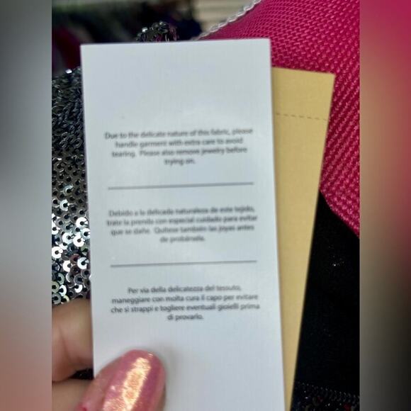 MICHAEL Michael Kors Gold Sequined Stretch Tulle Dress - NWT - Picture 9 of 9